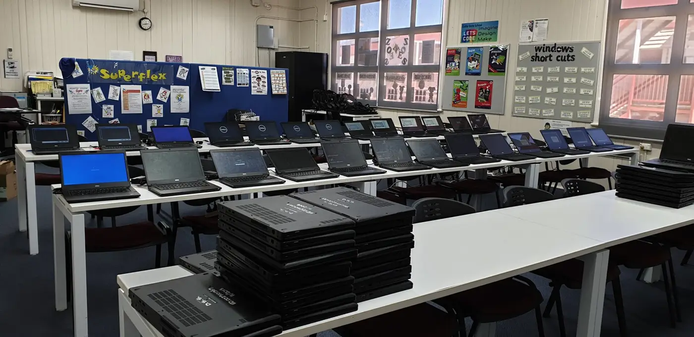 Real photo: IT equipment